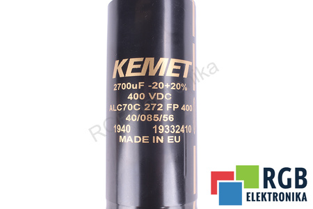 CONDENSATORE ALC70C272FP400 KEMET 2700UF, 400V