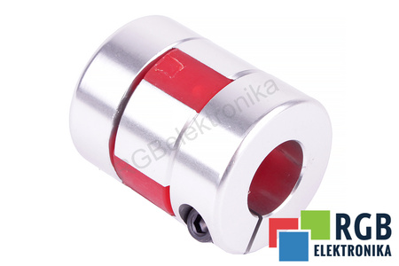 YH10-25-8-12-30 D=25MM D1/D=8/12MM L=30MM ALUMINIUM GIUNTO ELASTICO A GRIFFE