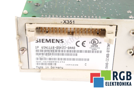 6SN1118-0DK23-0AA0 SIEMENS SIMODRIVE 611 VERSION C