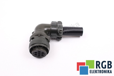 SPINA ANGOLATA FEMMINA XMS4108A20-15S PER AZIONAMENTI SERVO YASKAWA 7 PIN SOSTITUTO