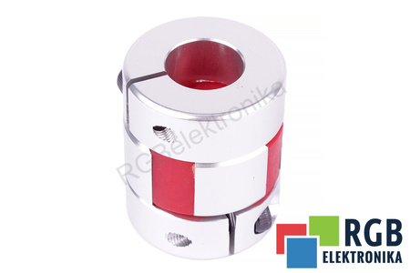 YH10-25-8-12-30 D=25MM D1/D=8/12MM L=30MM ALUMINIUM GIUNTO ELASTICO A GRIFFE