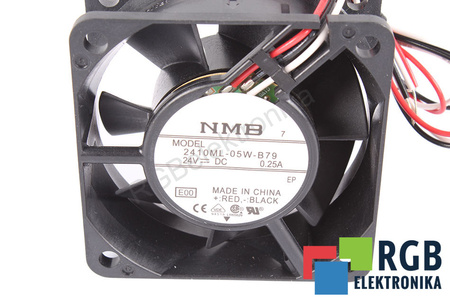 2410ML-05W-B79 NMB TECHNOLOGIES 60X60X25MM, 24V, 0.25A VENTILATORE