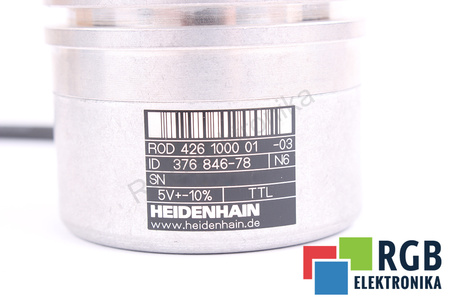 ROD426100001-03 HEIDENHAIN ID.NR.376846-78 ENCODER