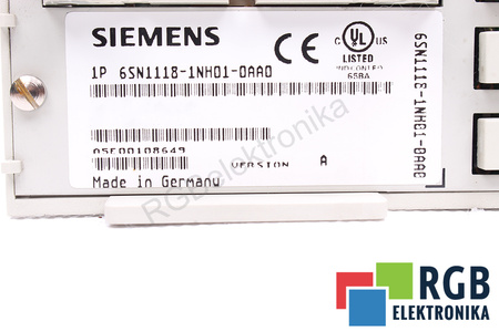 6SN1118-1NH01-0AA0 SIEMENS SIMODRIVE 611 VERSION A