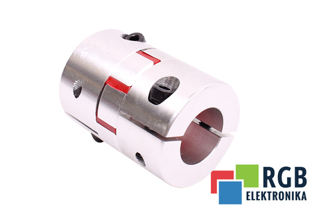 YH10-65-35-35-90 D=65MM D1=D2=35MM L=90MM ALUMINIUM GIUNTO ELASTICO A GRIFFE