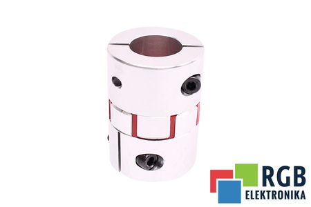 YH10-65-35-35-90 D=65MM D1=D2=35MM L=90MM ALUMINIUM GIUNTO ELASTICO A GRIFFE
