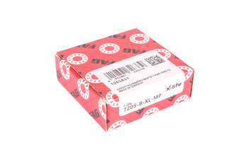 7205-B-XL-MP FAG 25X52X15MM 13800RPM, 24900RPM, 15.4KN, 8.3KN CUSCINETTO A SFERE A CONTATTO OBLIQUO
