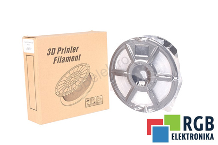 1,75MM PETG FILAMENT 0.5KG NATURAL FLASHFORGE DIMENSIONE ESTERNA DELLA BOBINA 180MM, DIMENSIONE INTERNA DELLA BOBINA 50MM, LARGHEZZA DELLA BOBINA 45MM