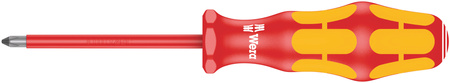 ASSORTIMENTO DI GIRAVITE KRAFTFORM PLUS SERIE 100 + TESTER DI FASE UNIPOLARE + SUPPORTO, 7 PEZZI 05006147001 WERA 160 I/7 VDE R