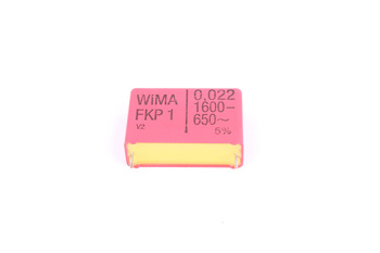 CONDENSATORE 0.022UF 1600VDC WIMA FKP1 650VAC
