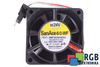 9WF0624H4D03 SANYO DENKI 60X60X25MM, 24V VENTILATORE