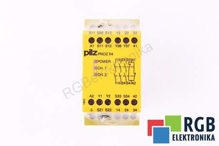 PNOZ X4 230VAC 3N/O 1N/C PILZ 774738 RELE DI SICUREZZA