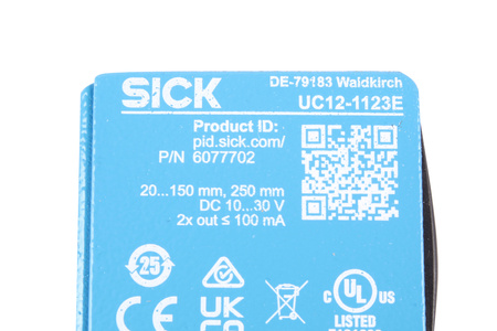 UC12-1123E SICK 6077702 SENSORE DI DISTANZA A ULTRASUONI