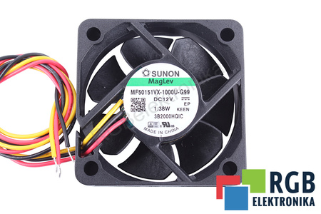 MF50151VX-G99-A SUNON MF50151VX-1000U-G99 50X50X15MM, 12V VENTILATORE