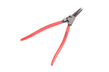 PINZE PER ANELLI ELASTICI DI SICUREZZA PER IL MONTAGGIO DI ANELLI ESTERNI SU ALBERI 4611A4 KNIPEX 46 11 A4 85-140MM, 3.2MM 320X71X18MM