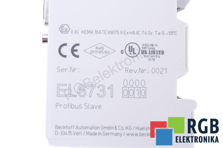EL67310010 BECKHOFF EL6731 0010