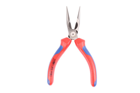 PINZE A BECCHI MEZZITONDI CON TAGLIENTE LATERALE, PINZE RADIO 25 02 140 KNIPEX 25 02 140 8MM, 2.5MM, 2MM, 42MM, 15MM 140X48X17MM