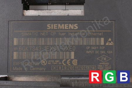 6GK7343-1EX00-0XE0 SIEMENS SIMATIC NET CP 343-1