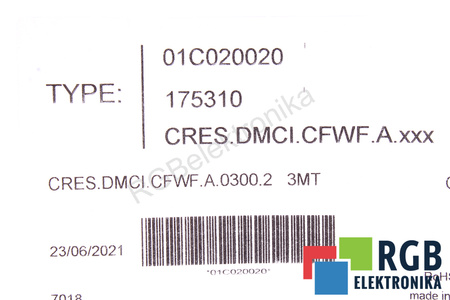 CAVO CRES.DMCI.CFWF.AXXX CMZ CD1-K/LBD-MMB 3M