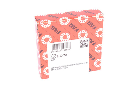 6208-C-2Z-C3 FAG 40X80X18 CUSCINETTO
