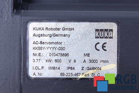 KK55Y-YYYY-030 Z:G45 K04 KUKA