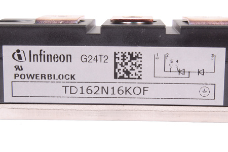 TD162N16KOF INFINEON 162A, 1200V MODULO TIRISTORE