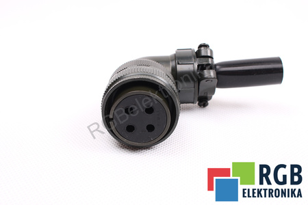 SPINA ANGOLATA FEMMINA XMS4108A22-22S PER AZIONAMENTI SERVO YASKAWA 4 PIN SOSTITUTO