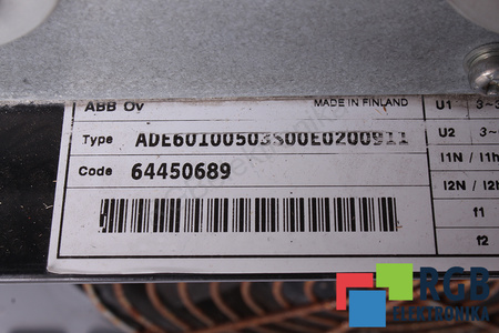 ADE60100503S00E0200911 ABB