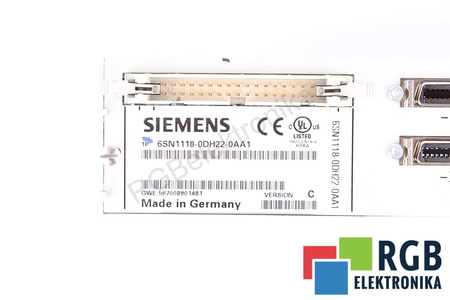 6SN1118-0DH22-0AA1 SIEMENS SIMODRIVE 611-D VERSION C