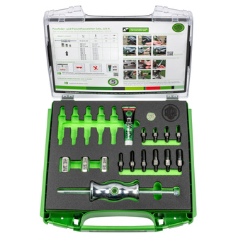 SET DI ESTRATTORI PER LINGUETTE E SPINE DI CENTRAGGIO 223-K KUKKO M 3 / -4 / -5 / -6 / -8 / -10 / -12 / -14 / M 16 / M 18