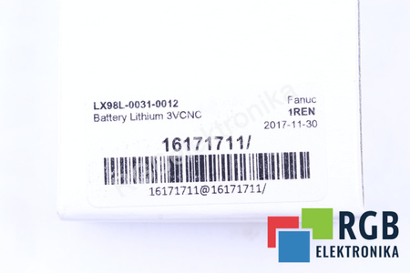 LX98L-0031-0012 FANUC 3VCNC BATTERIA