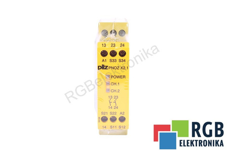 PNOZ X2.1 24VAC/DC 2N/O PILZ 774306 RELE DI SICUREZZA