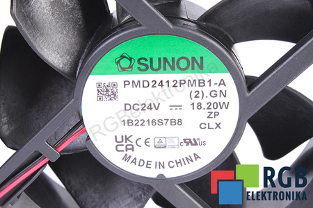 PMD2412PMB1-A(2).GN SUNON 120X120X38MM, 24V VENTILATORE