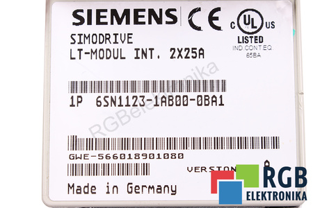 6SN1123-1AB00-0BA1 SIEMENS SIMODRIVE 611 VERSION A