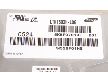 LTM150XH-L06 SAMSUNG 15" MATRICE LCD