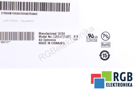 G084SN05 V.8 AUO MATRICE LCD