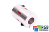 YH10-30-14-14-50 D=30MM D1/D2=14/14MM L=50MM ALUMINIUM GIUNTO ELASTICO A GRIFFE