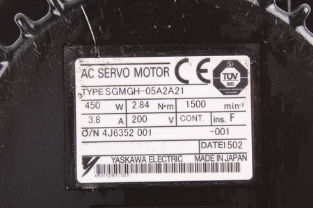 SGMGH-05A2A21 YASKAWA