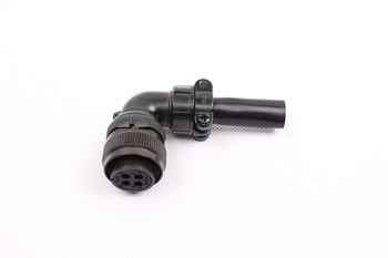 SPINA ANGOLATA FEMMINA XMS4108A18-10S PER AZIONAMENTI SERVO XMS4108A18-10S YASKAWA 4 PIN SOSTITUTO