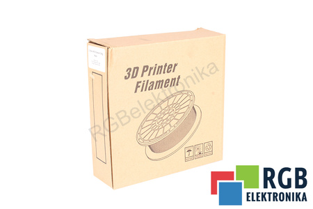 1,75MM PETG FILAMENT 0.5KG BLACK FLASHFORGE DIMENSIONE ESTERNA DELLA BOBINA 180MM, DIMENSIONE INTERNA DELLA BOBINA 50MM, LARGHEZZA DELLA BOBINA 45MM