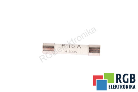 FUSIBILE RAPIDO 189020 SIBA 500V, 16A, 6.3X32MM