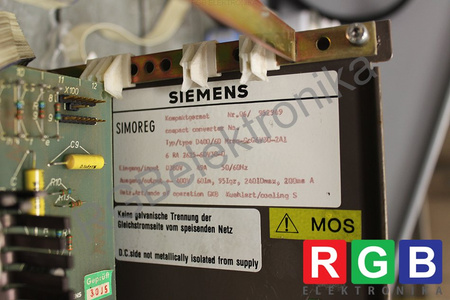 6RA2625-6DV30-0 SIEMENS SIMOREG D400/60