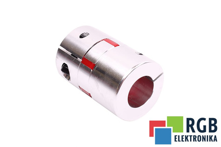 YH10-46-24-24-70 D=46MM D1=D2=24MM L=70MM ALUMINIUM GIUNTO ELASTICO A GRIFFE