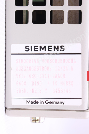 6SC6111-2AA00 SIEMENS SIMODRIVE 611