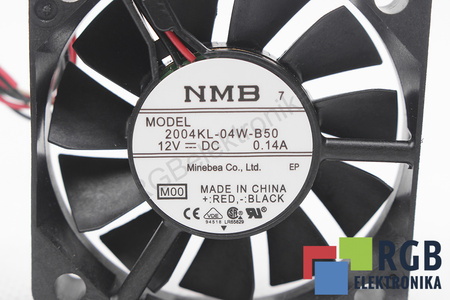 2004KL-04W-B50 MINEBEA 50X50X10MM, 12V, 0.14A VENTILATORE