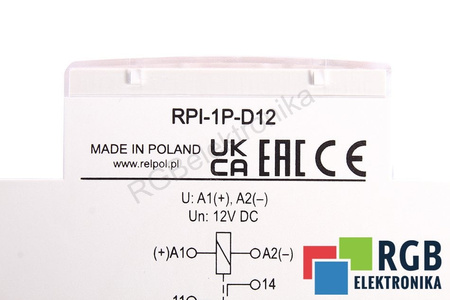 RPI-1P-D12 RELPOL RELE