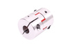 YH10-65-24-24-90 D=65MM D1/D2=24/24MM L=90MM ALUMINIUM GIUNTO ELASTICO A GRIFFE