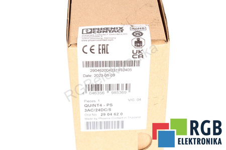 QUINT4-PS/3AC/24DC/5 PHOENIX CONTACT 2904620