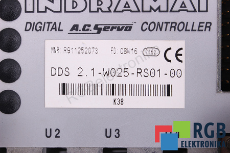 DDS2.1-W025-RS01-00 INDRAMAT R911252073