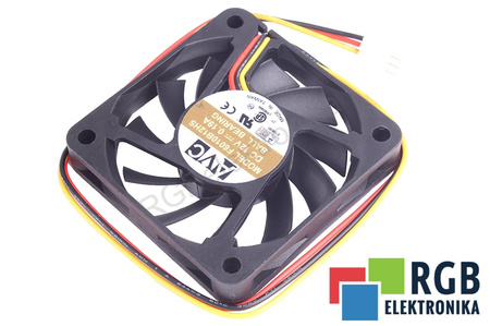 F6010B12HS AVC 12V, 0.19A, 60X60X10MM VENTILATORE